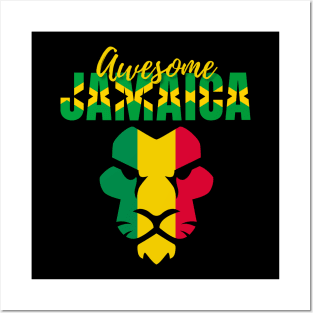 Awesome Jamaica Jamaican Flag Independence Day 2023 Posters and Art